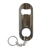 Barn Wood Sleutelhanger Mini Flessenopener (Voorkant)