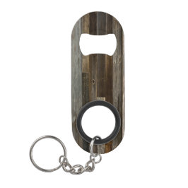 Barn Wood Sleutelhanger Mini Flessenopener