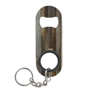 Barn Wood Sleutelhanger Mini Flessenopener