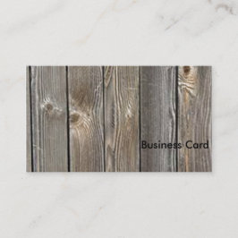 Barn Wood Visitekaartje