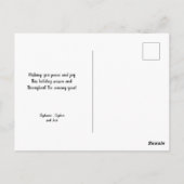 Barn Wood Winter Greenery Nieuwe Prettige feestdag Briefkaart (Achterkant)