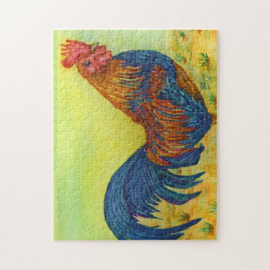 Barn Yard Rooster Legpuzzel (Verticaal)