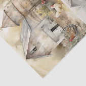 Barn Yard Tissuepapier (Detail)