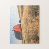 Barn, zomertarwevelden nabij Spraag, oostelijk dee Legpuzzel (Verticaal)