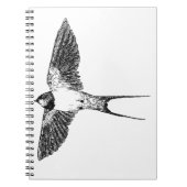 Barn-zwaluw Notitieboek (Voorkant)