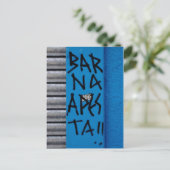 Barna apesta! briefkaart (Staand voorkant)