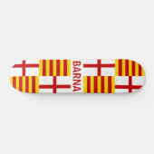Barna - Vlag van Barcelona Persoonlijk Skateboard (Horizontaal)