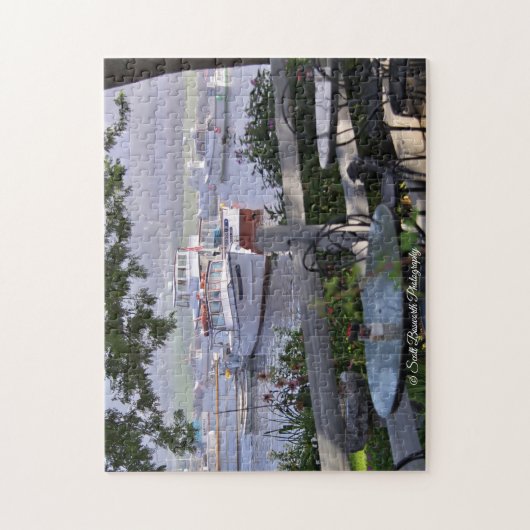 Barnacle Billy is op Perkins Cove Legpuzzel (Verticaal)