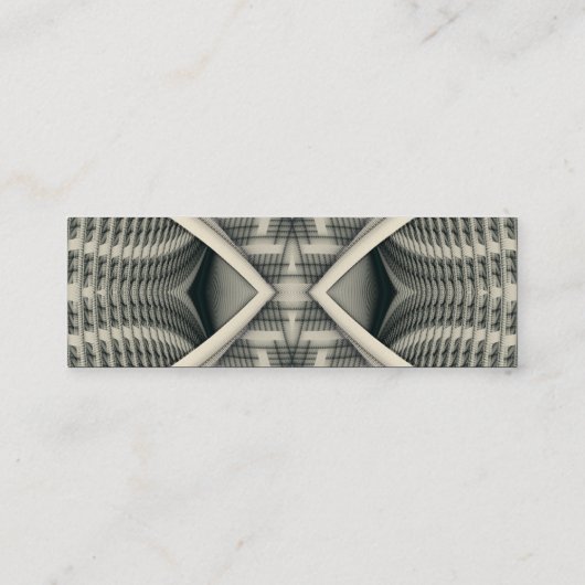 Barnacle Goose Persoonlijk contact Mini Visitekaartje (Achterkant)