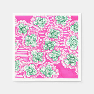 Barnacles en spruiten servet