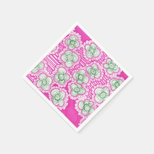 Barnacles en spruiten servet (Hoek)