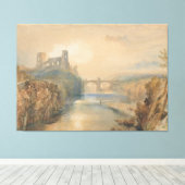  Barnard Castle Canvas Afdruk (Insitu (Houten vloer))