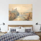  Barnard Castle Canvas Afdruk (Insitu (Slaapkamer))