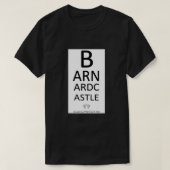Barnard Castle Eye Test T-shirt (Design voorkant)
