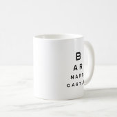 Barnard Castle Eyetest Joke Koffiemok (Voorkant rechts)