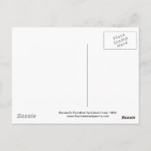 Barnard's Parrakeet van Edward Lear Briefkaart (Achterkant)