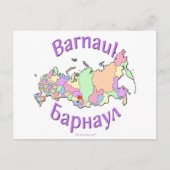 Barnaul Rusland Briefkaart (Voorkant)