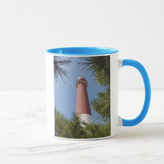 Barnegat Light- en pijnbomen Mok (Rechts)