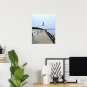Barnegat Light Lighthouse Foto Poster (Thuiskantoor)
