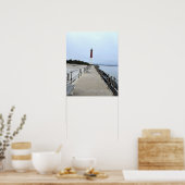 Barnegat Light Lighthouse Foto Poster (Keuken)