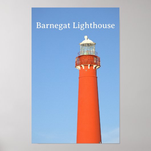 Barnegat Light Lighthouse Foto Poster (Voorkant)