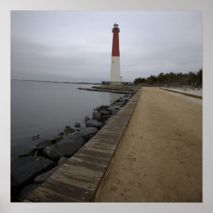 Barnegat Light Lighthouse Foto Poster