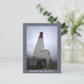 Barnegat Light Lighthouse Foto Postkaart (Staand voorkant)