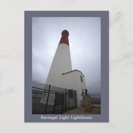 Barnegat Light Lighthouse Foto Postkaart (Voorkant)