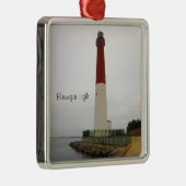 Barnegat Light Lighthouse-sieraad Metalen Ornament (Rechts)