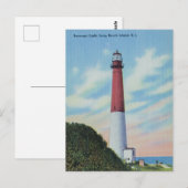 Barnegat Light, Long Beach Island, New Jersey Briefkaart (Voorkant / Achterkant)