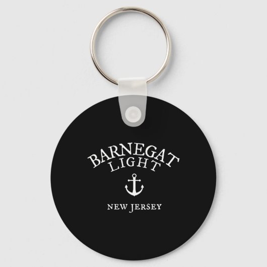 Barnegat Light New Jersey , Nj Nautical Sea Shirt  Sleutelhanger (Voorkant)