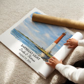 Barnegat Light New Jersey Poster, Aquarel Poster