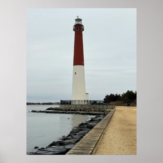Barnegat Light Vuurtoren Poster (Voorkant)