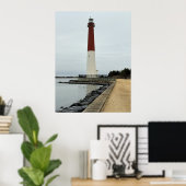Barnegat Light Vuurtoren Poster (Thuiskantoor)