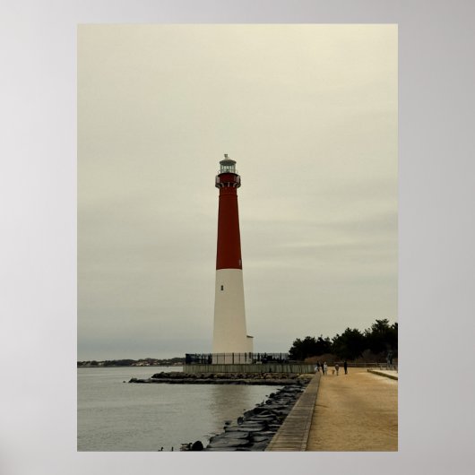 Barnegat Light Vuurtoren Poster (Voorkant)
