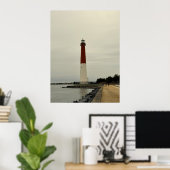 Barnegat Light Vuurtoren Poster (Thuiskantoor)