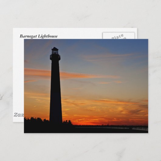 Barnegat Lighthouse IV Briefkaart (Voorkant / Achterkant)