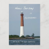 Barnegat Lighthouse Long Beach Island New Jersey Briefkaart (Voorkant)