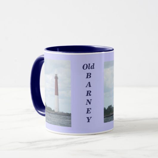 Barnegat Lighthouse Mok "Old Barney" (Voorkant links)