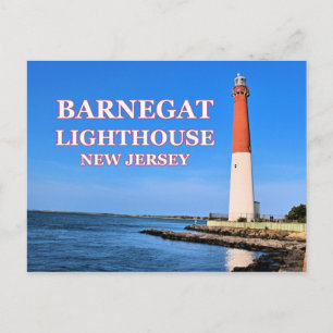 Barnegat Lighthouse, New Jersey ansichtkaart Briefkaart