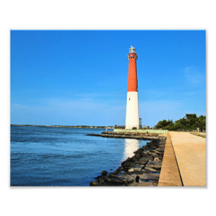 Barnegat Lighthouse, New Jersey Foto Print Afdruk