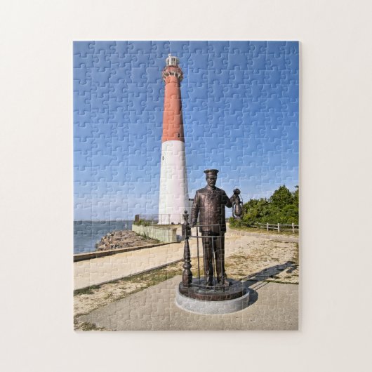 Barnegat Lighthouse New Jersey Jigzaag Puzzle Legpuzzel (Verticaal)