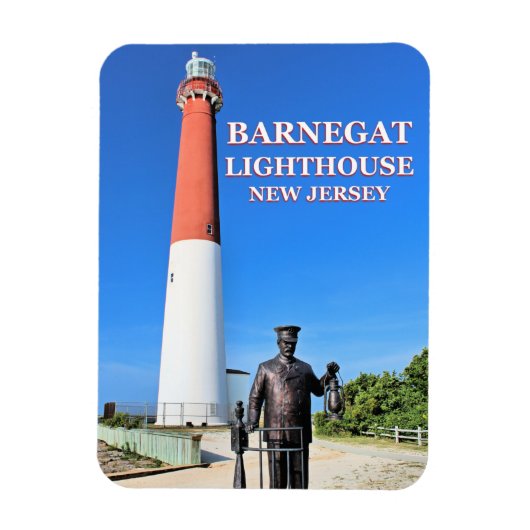 Barnegat Lighthouse, New Jersey Photo Magnet Magneet (Verticaal)