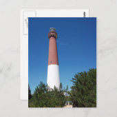 Barnegat Lighthouse Old Barney Briefkaart (Voorkant / Achterkant)