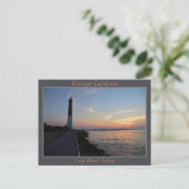 Barnegat Lighthouse Sunset Briefkaart (Staand voorkant)