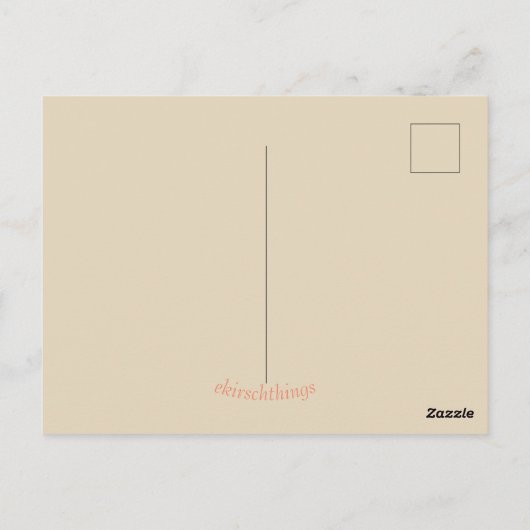 Barnegat Lighthouse Sunset Briefkaart (Achterkant)