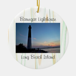 Barnegat Lighthouse Sunset Keramisch Ornament