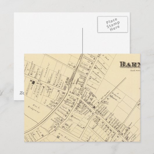 Barnegat, New Jersey 2 Briefkaart (Voorkant / Achterkant)