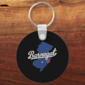 Barnegat New Jersey Nj Map  Sleutelhanger (Voorkant)