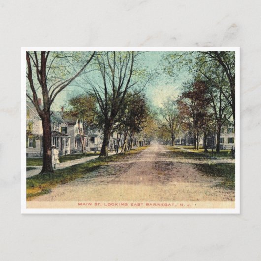Barnegat NJ, Main Street, Briefkaart (Voorkant)